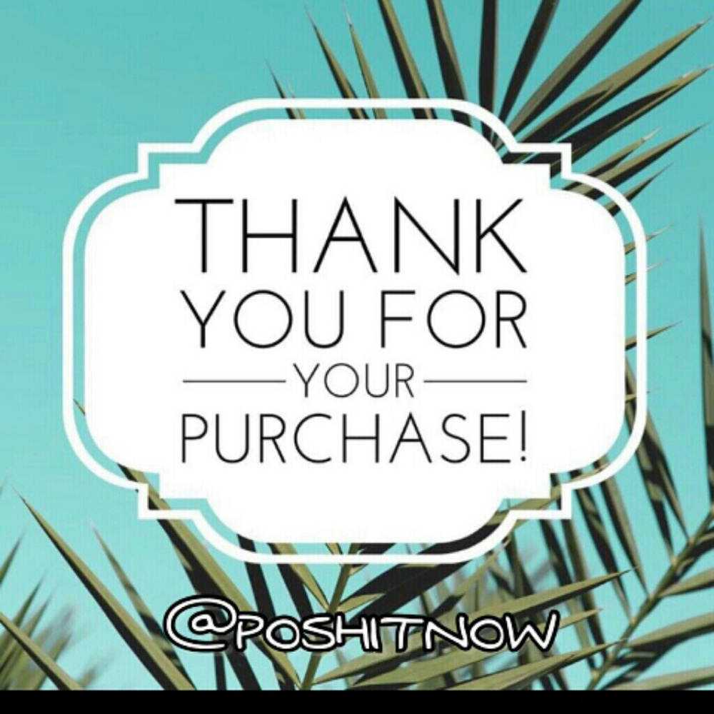 Thank You For Your Purchase